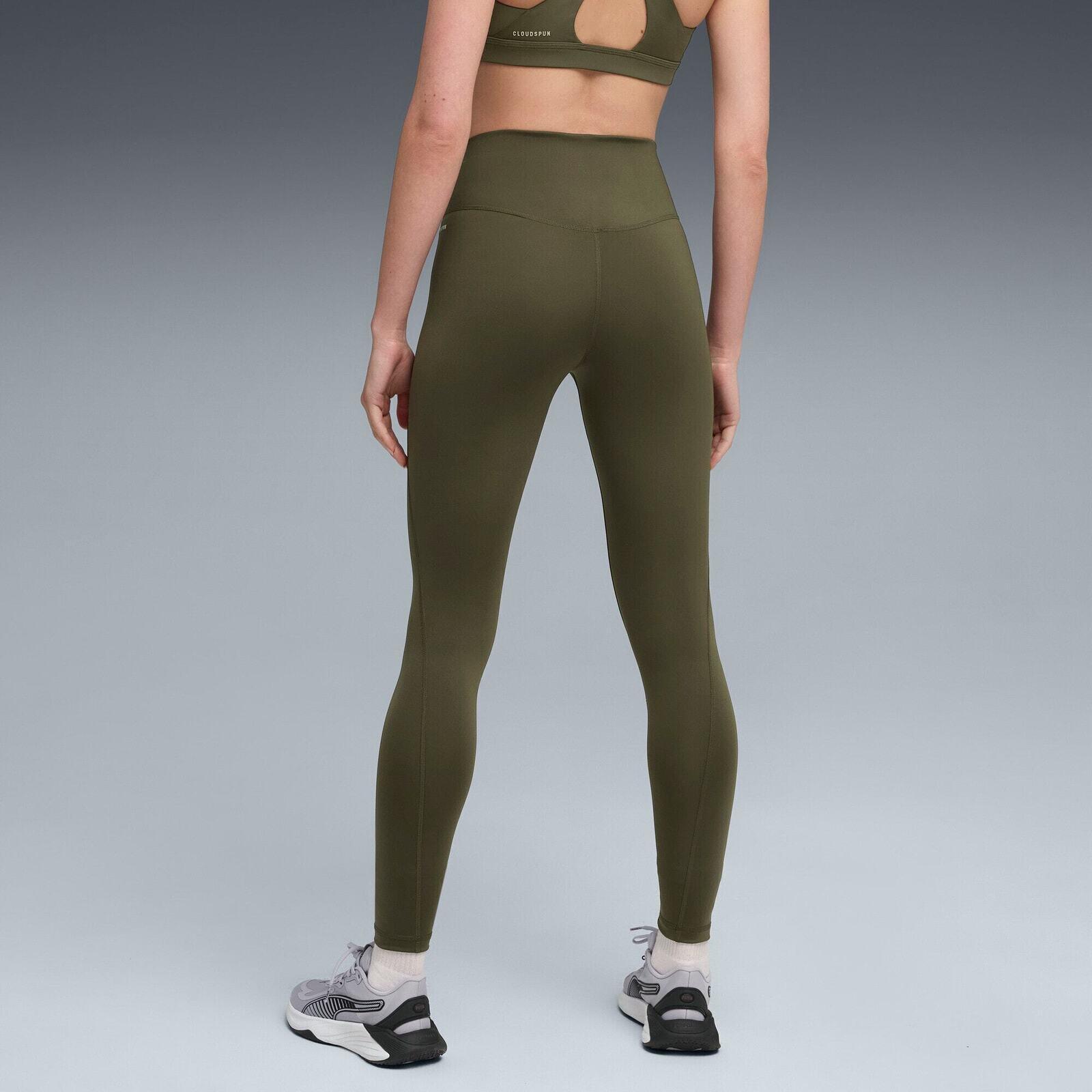 Meias-calças Puma W Cloudspun Tight - Hw Fl, Verde, Unissex 2/5