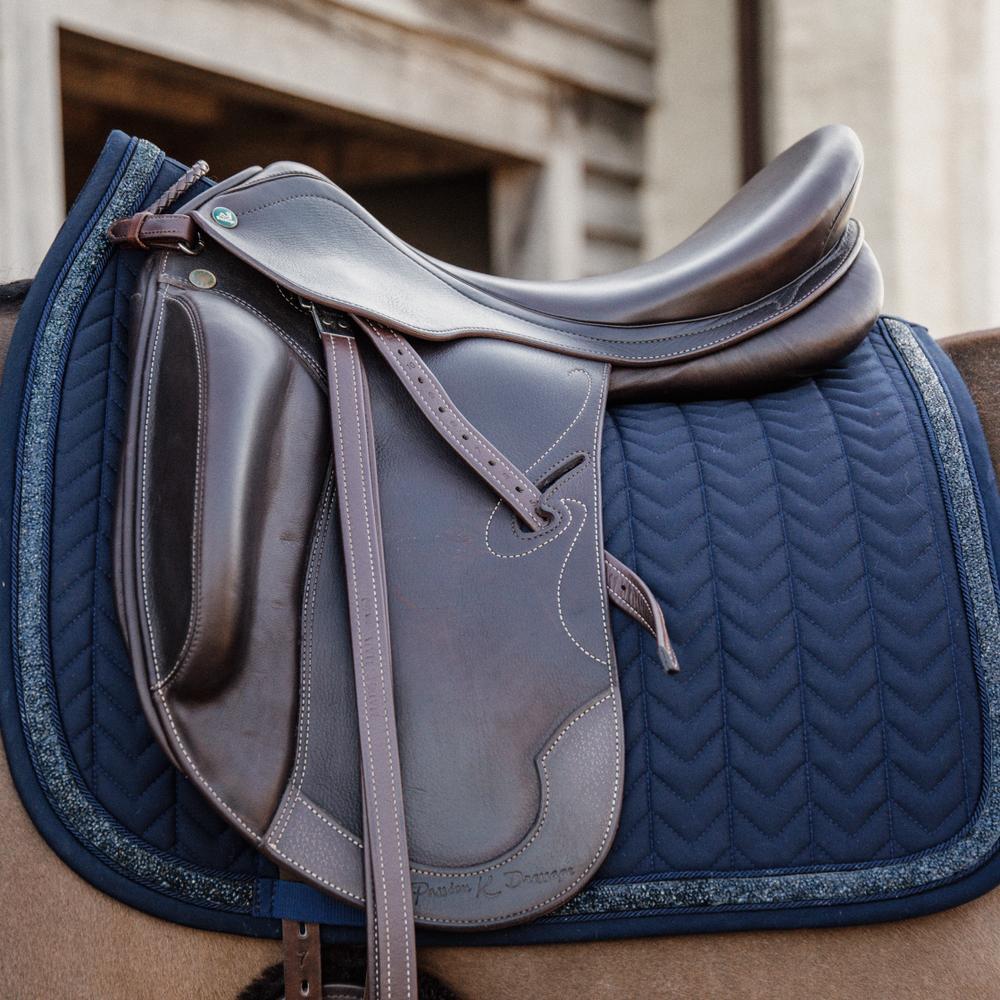 Tapis de selle dressage Glitter Rope Kentucky - Cheval/Tapis de selle