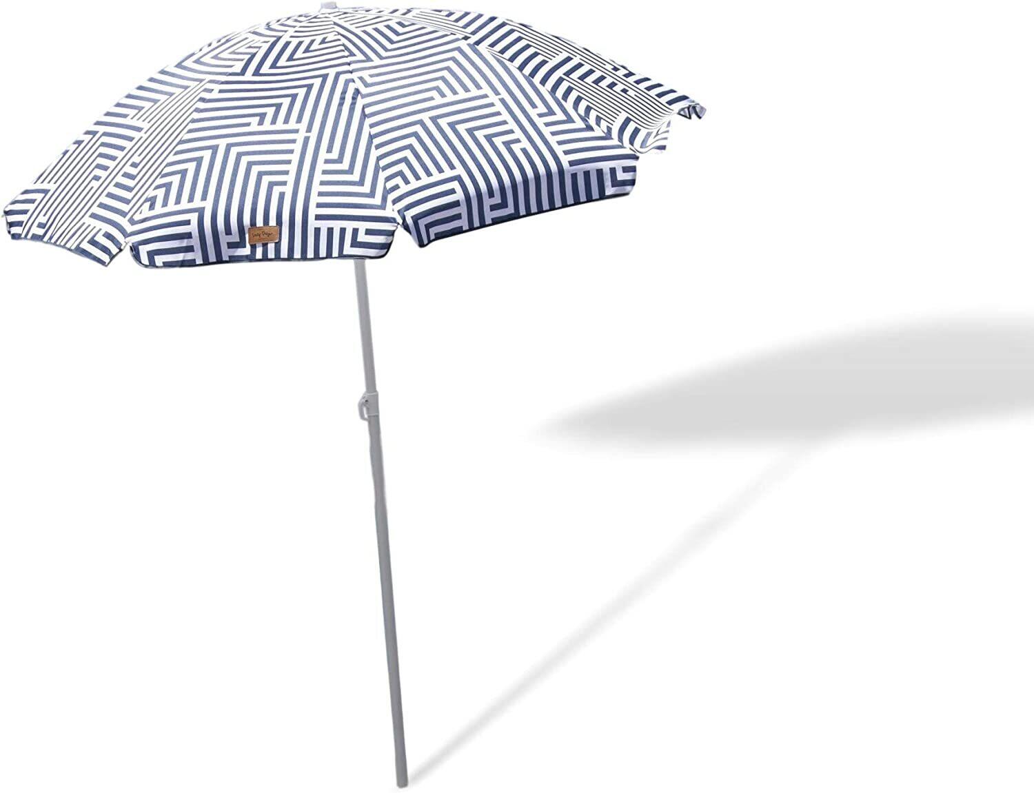 Outdoor Garden Beach Umbrella 1.8m Sun Shade w/Carry Bag Tilt Pool Sun Protectio