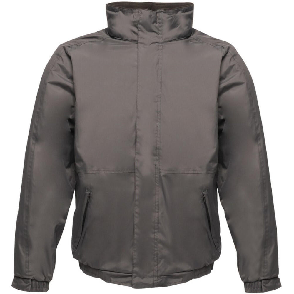 Dover Waterproof Windproof Jacket (ThermoGuard Insulation) (Seal Grey/Black) 1/4