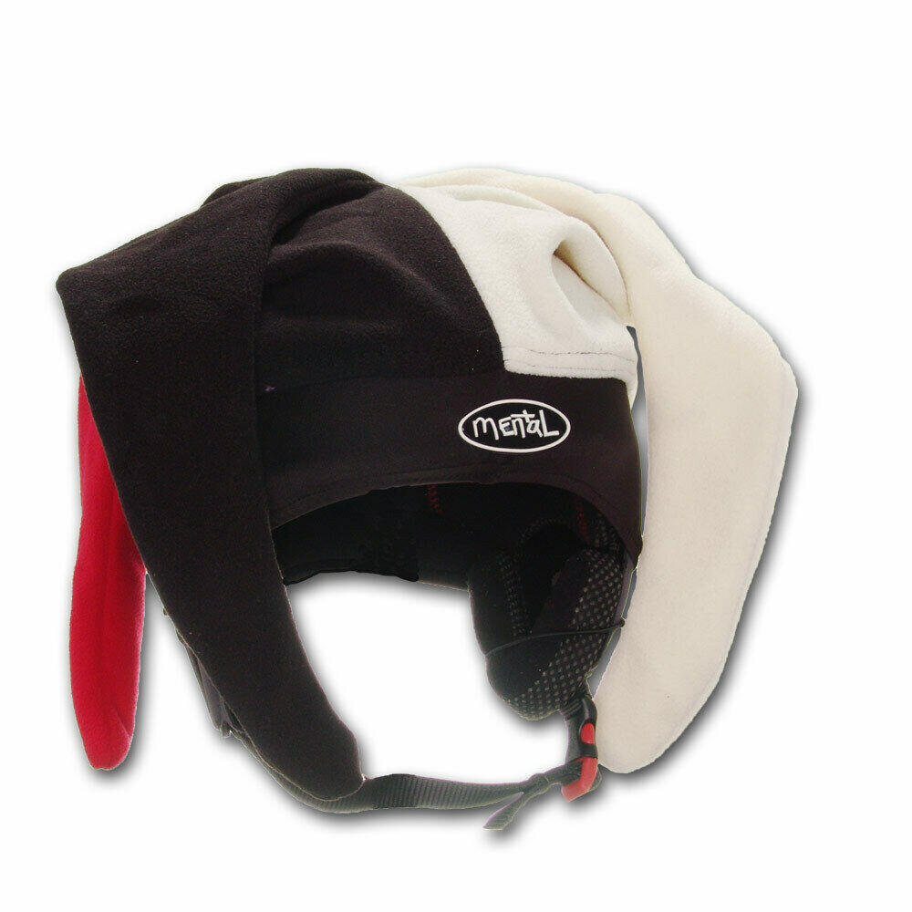 Jester Ski and Skate Helmet Cover-Black/Red/Vanilla