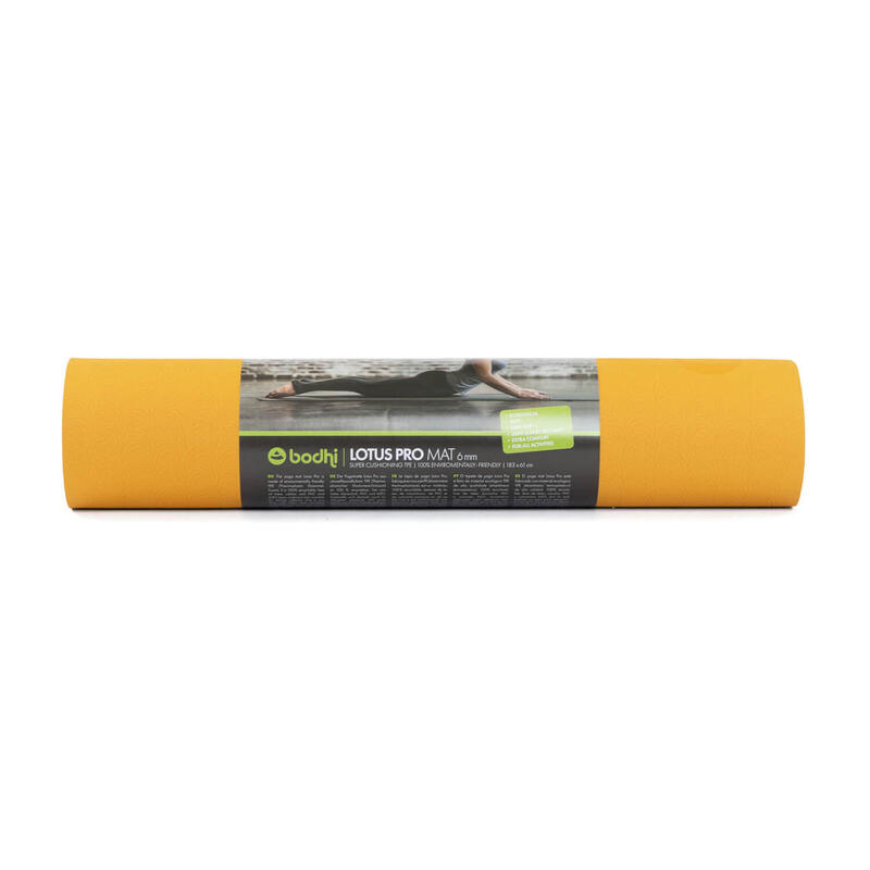 Saltea de yoga antiderapantă Bodhi Lotus Pro 6mm