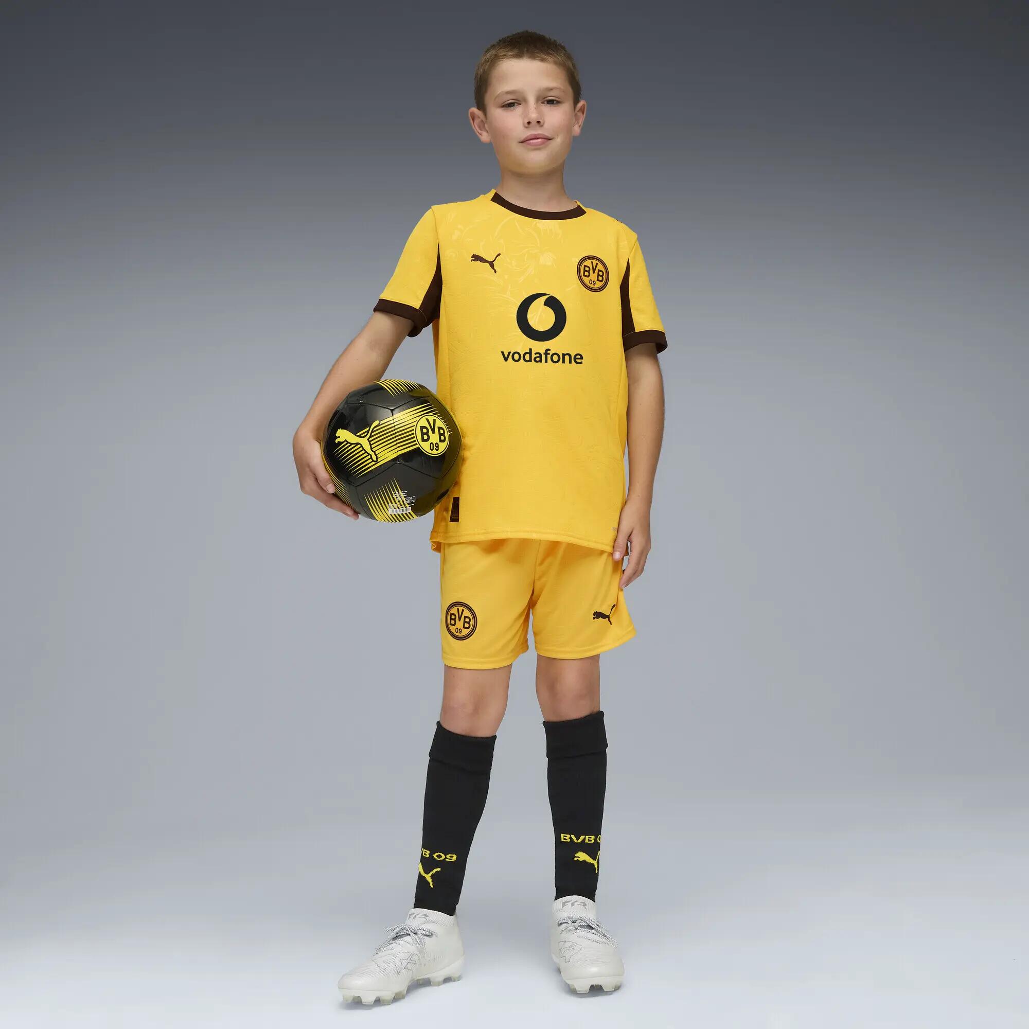 Shorts Borussia Dortmund 25/26 per ragazzi PUMA 4/6