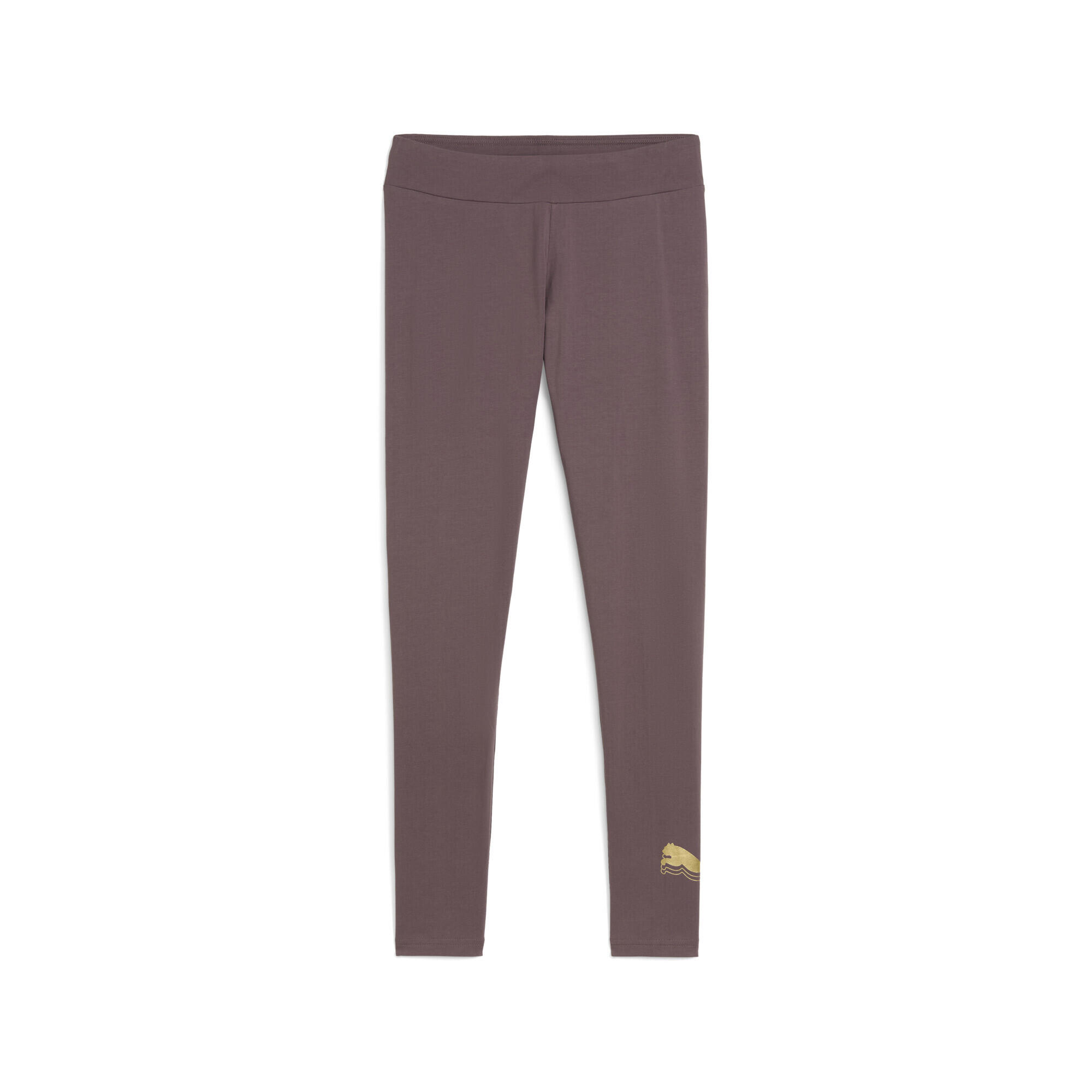 Puma - Legging Ess Metallic Femme Puma - Legging - Jaune|violet - Decathlon