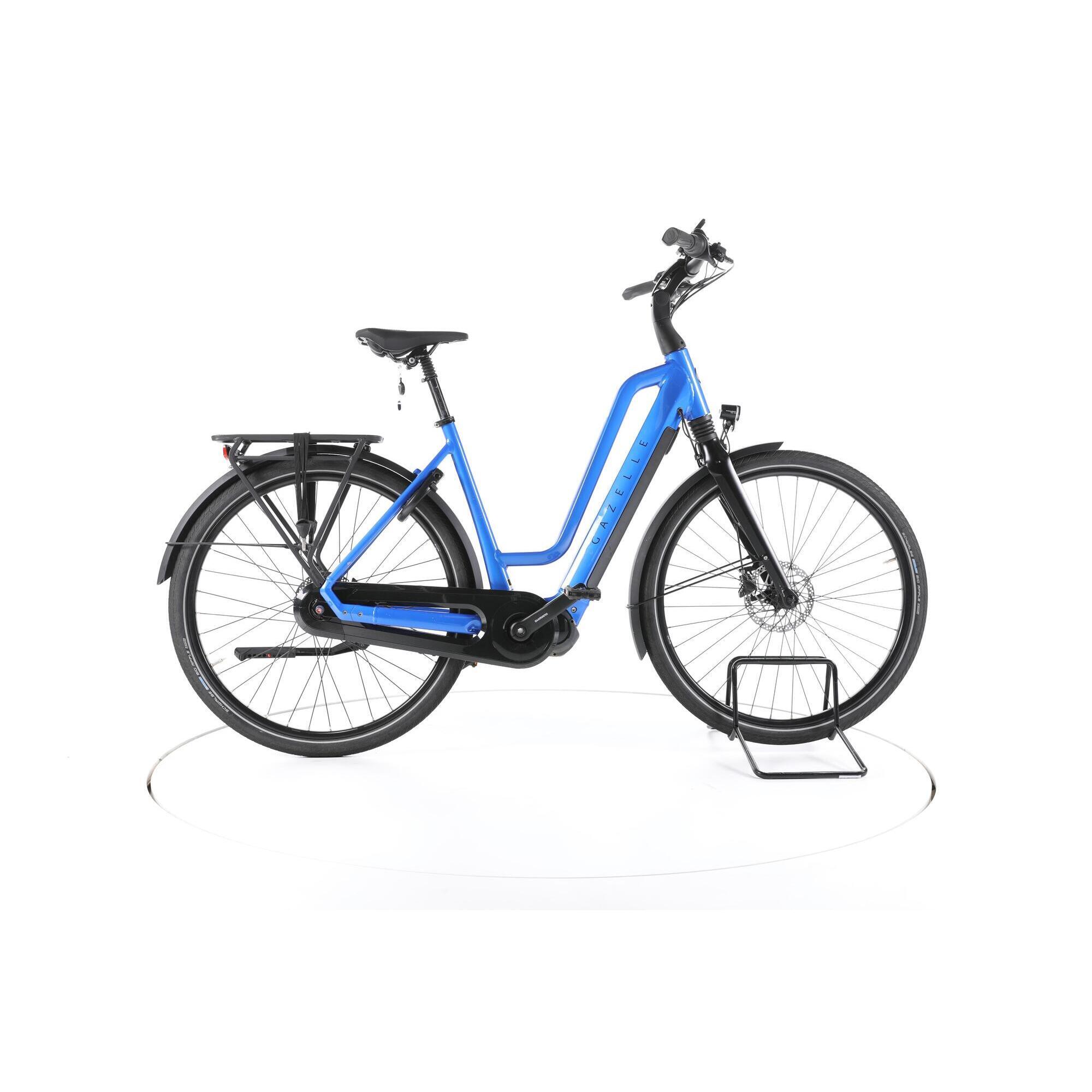 Gazelle - Reconditionné - Gazelle Chamonix City Vélo Électrique - Bon - Vélo Ville - Bleu - 54 - Decathlon