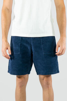 Klim-trek broek crag kort navy man
