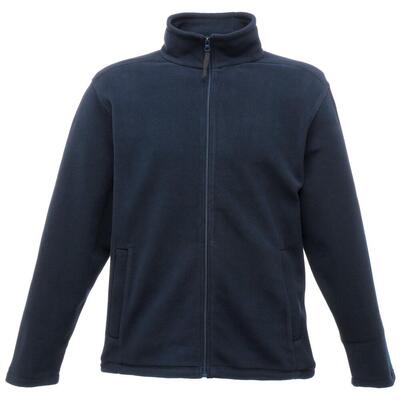 Regatta heren plain micro fleece full zip vest (lite laag) (navy)