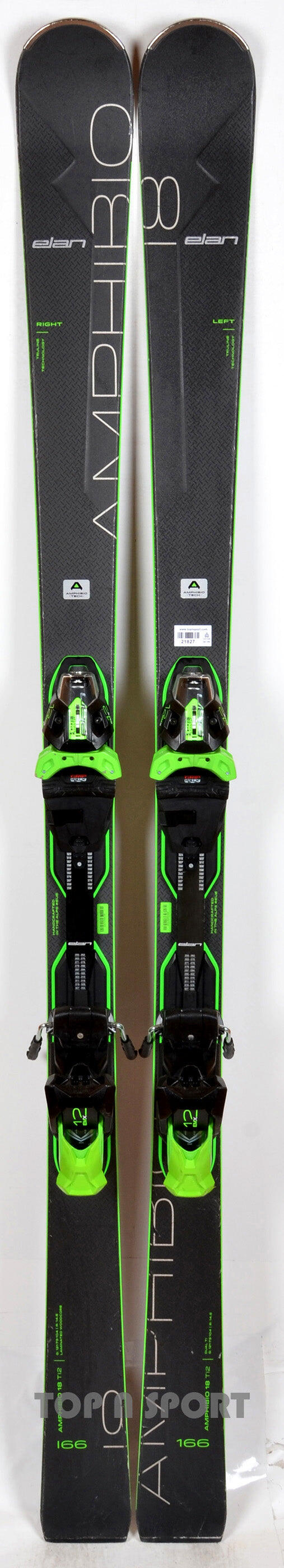 RECONDITIONNE - Skis Elan AMPHIBIO 18 Ti2 - BON 2/3