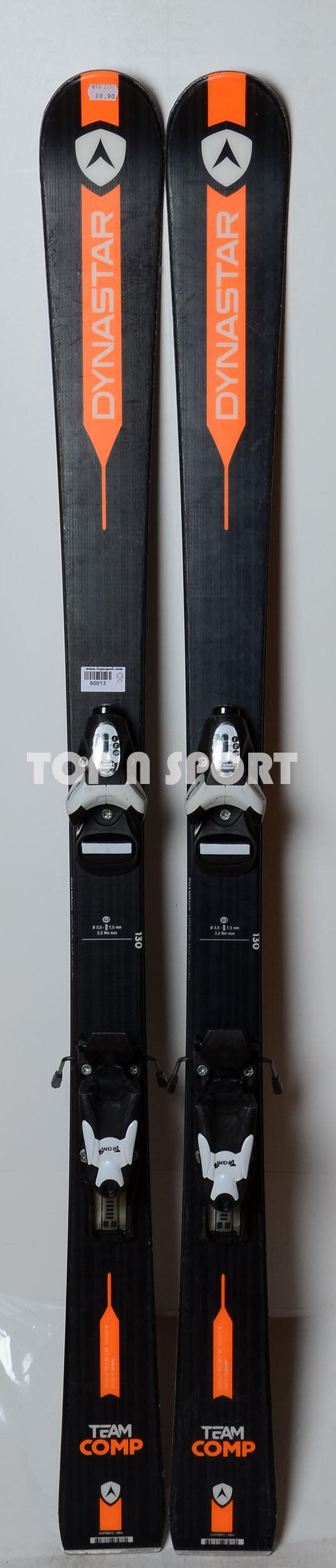 REONDITIONNE - Skis junior Dynastar TEAM COMP black - CORRECT 2/3
