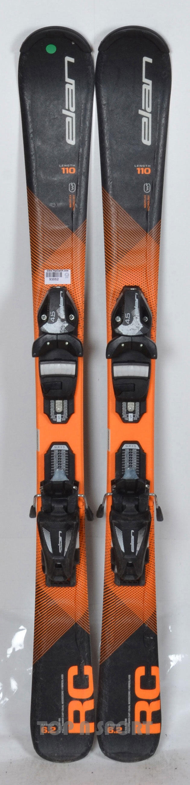 RECONDITIONNE - Skis junior Elan RC ORANGE SHIFT - BON 2/5