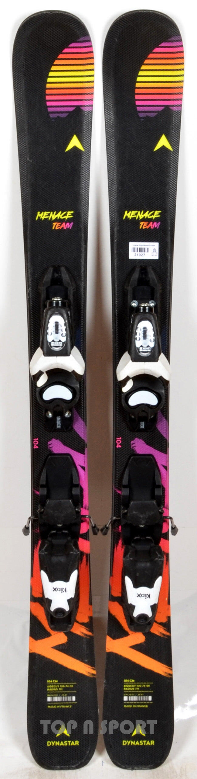 RECONDITIONNE - Skis junior Dynastar MENACE TEAM Kid X - BON 2/3
