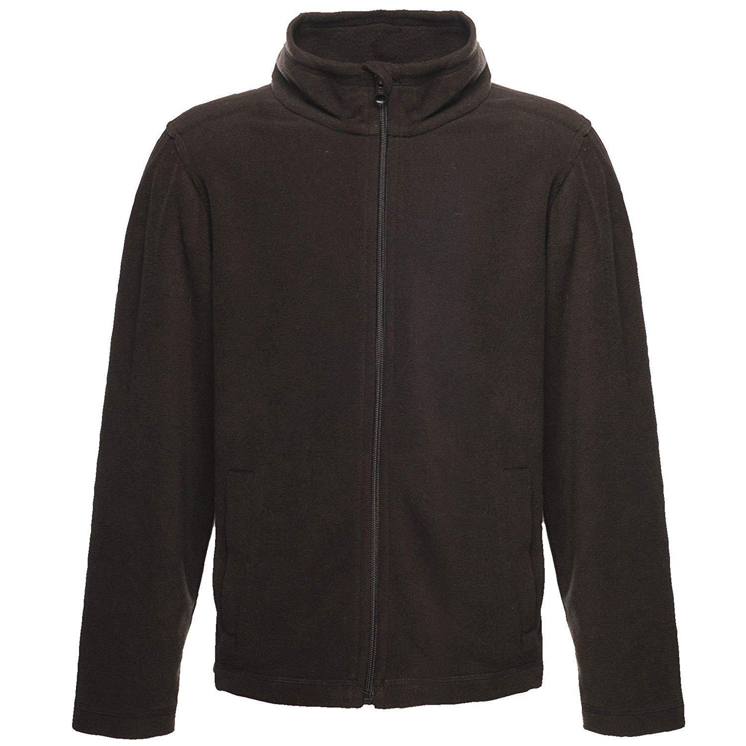 REGATTA Childrens/Kids Full Zip Fleece (Black)