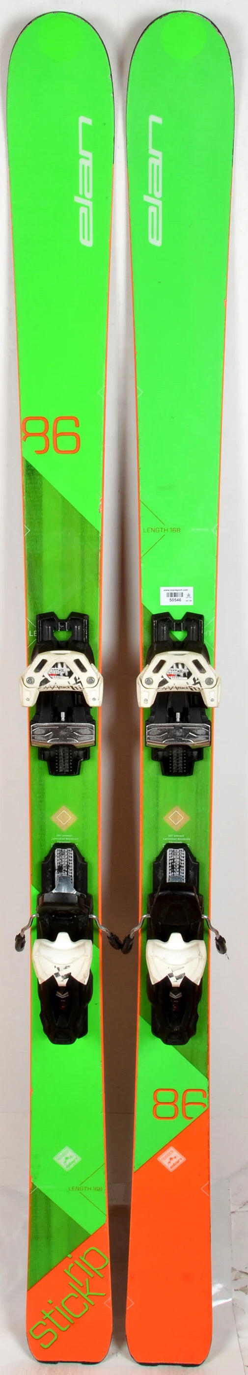 RECONDITIONNE - Skis junior Elan RIPSTICK 86 JR - BON 2/5