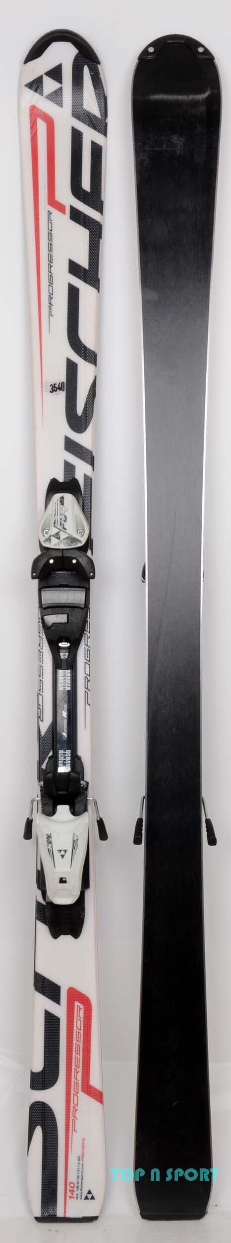 REONDITIONNE - Skis junior Fischer PROGRESSOR Jr White - Skis d'occas - CORRECT 2/4