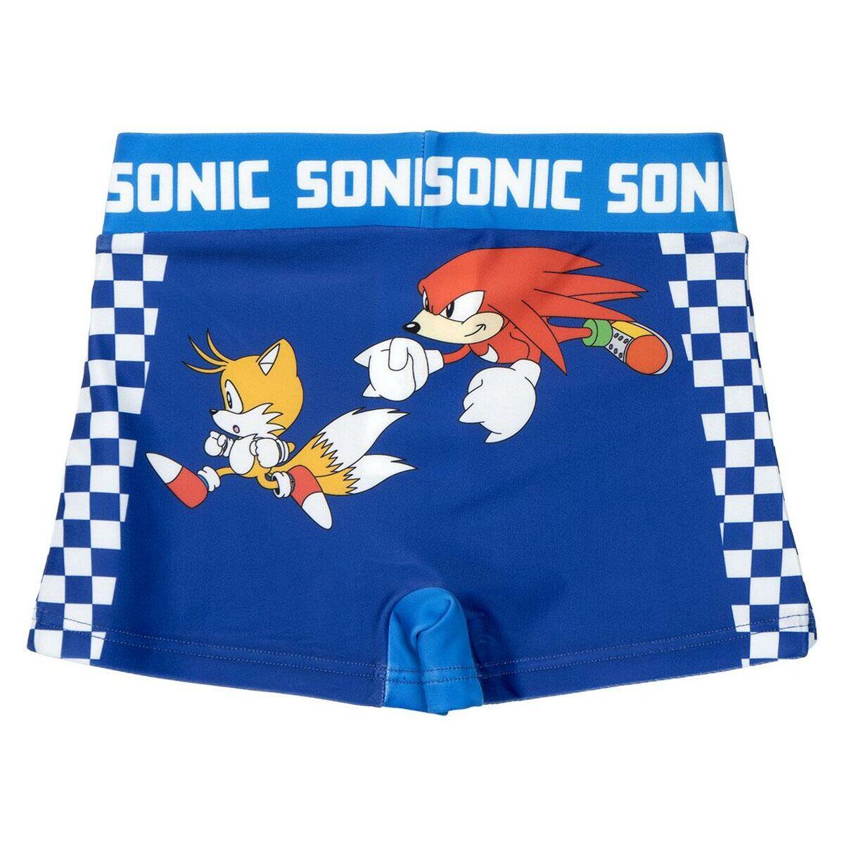Boxer de Bain pour Enfants Sonic Bleu foncé 2/4