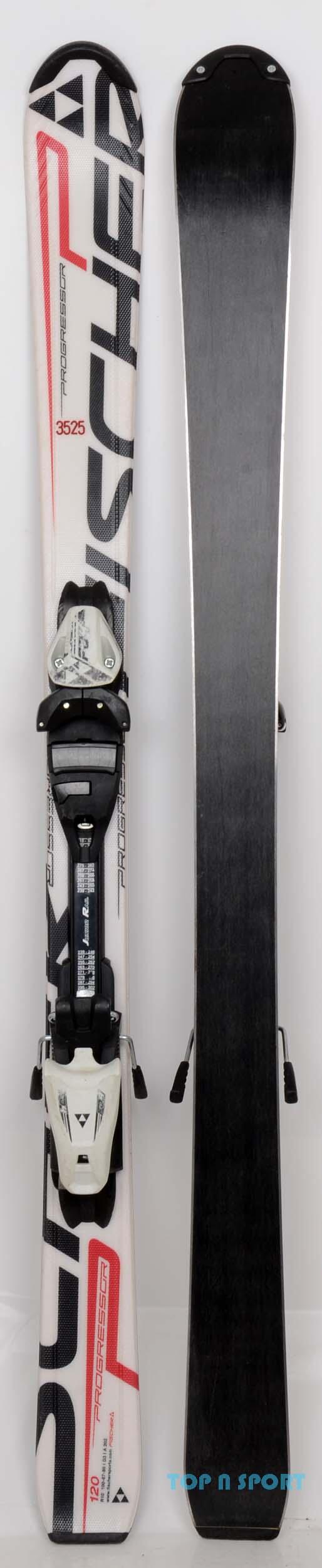 REONDITIONNE - Skis junior Fischer PROGRESSOR Jr White - Skis d'occas - CORRECT 4/4