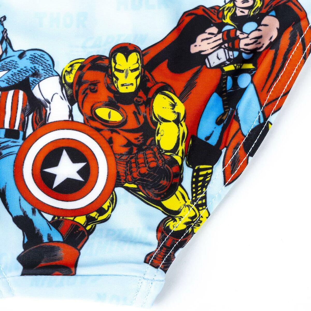 Bañador Niño The Avengers Azul claro 3/4