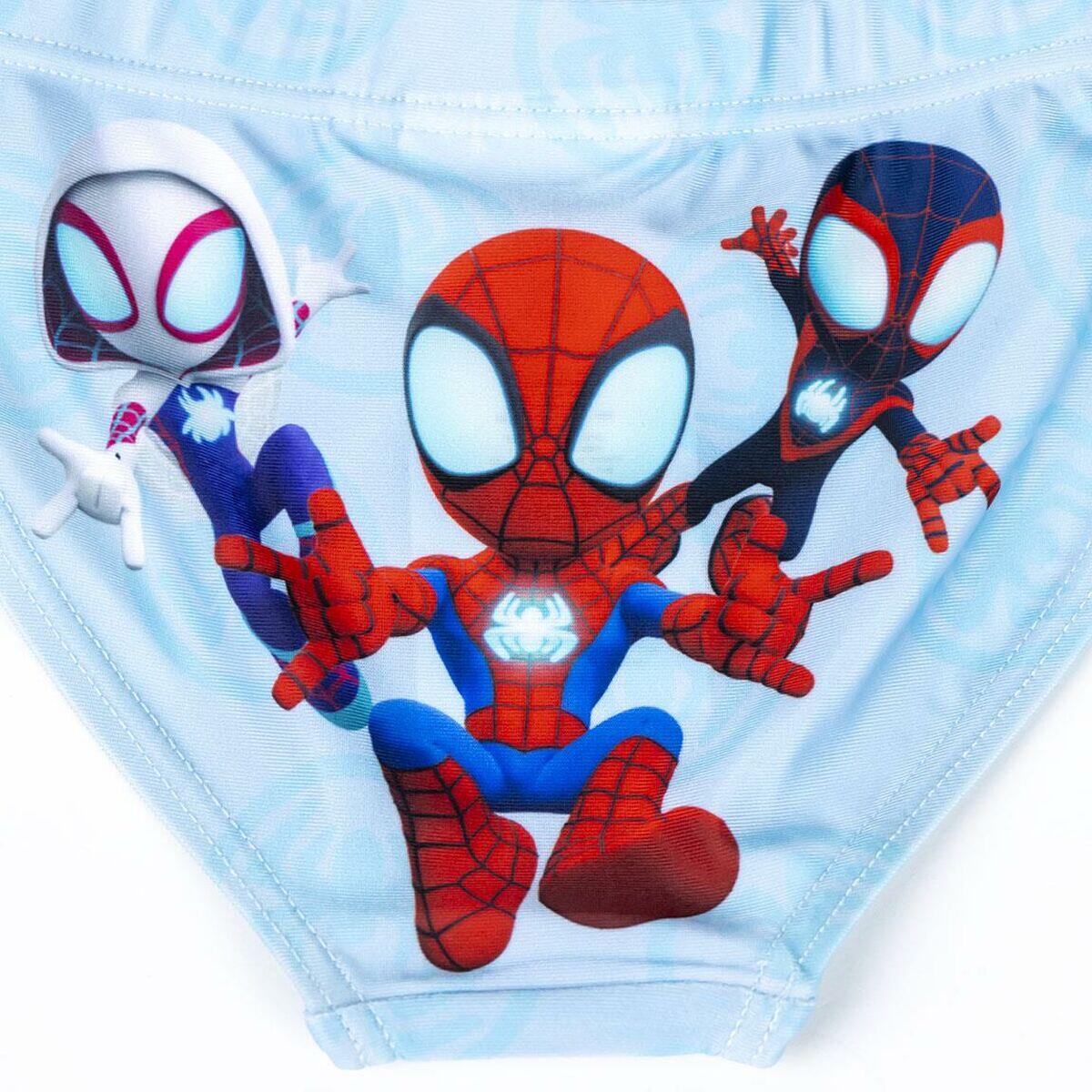 Jungen Badehose Spidey Hellblau 3/4