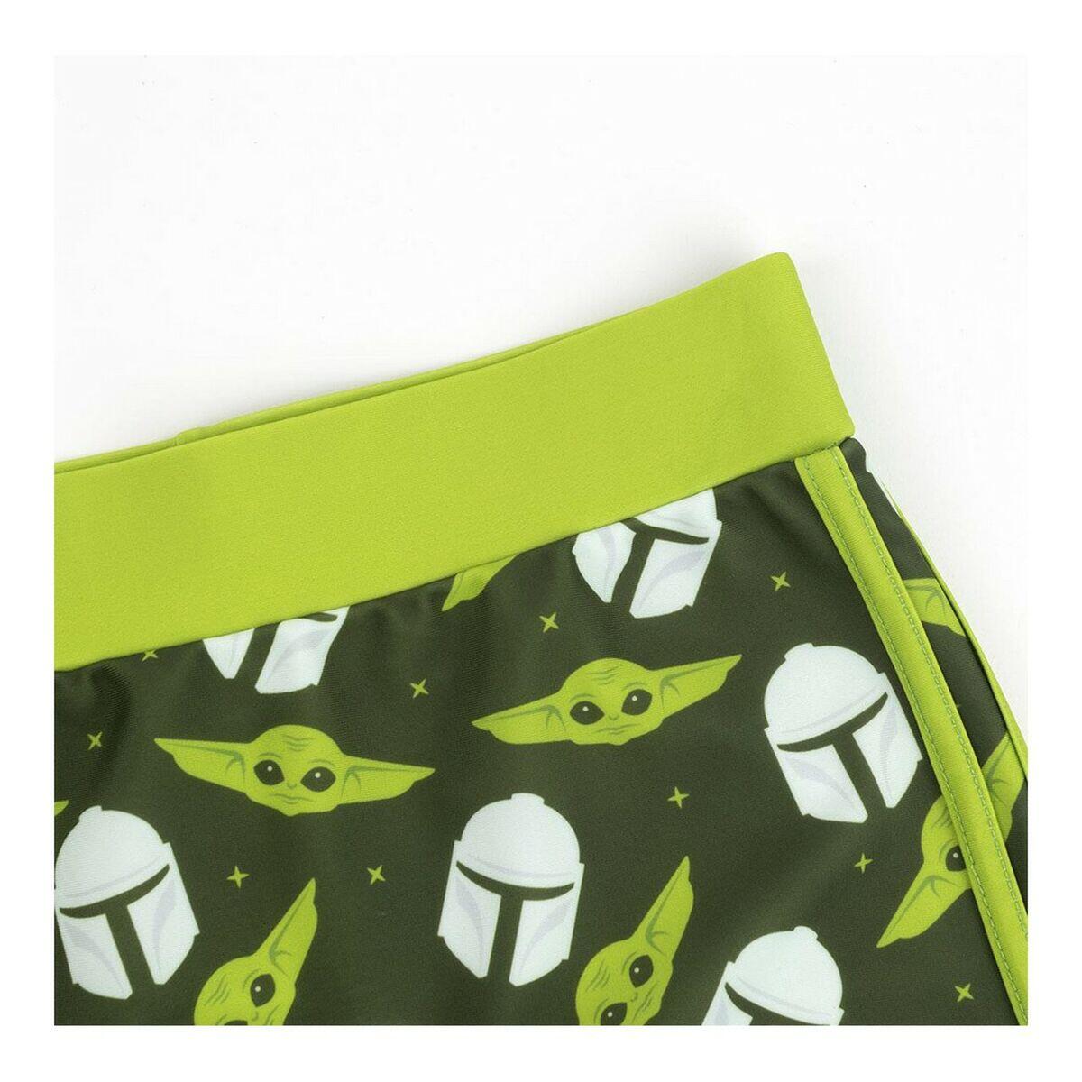 Bañador Boxer Para Niños The Mandalorian Verde 5/5