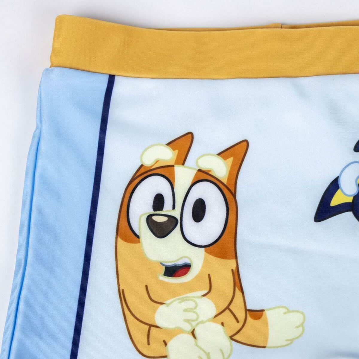 Calções de Banho Boxer para Meninos Bluey Azul Claro 2/4