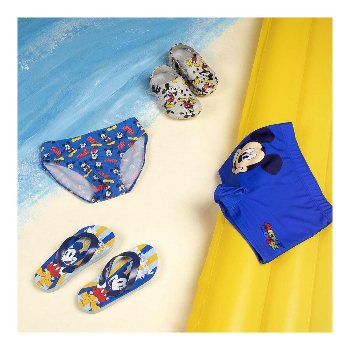 Bañador Boxer Para Niños Mickey Mouse Azul 3/5