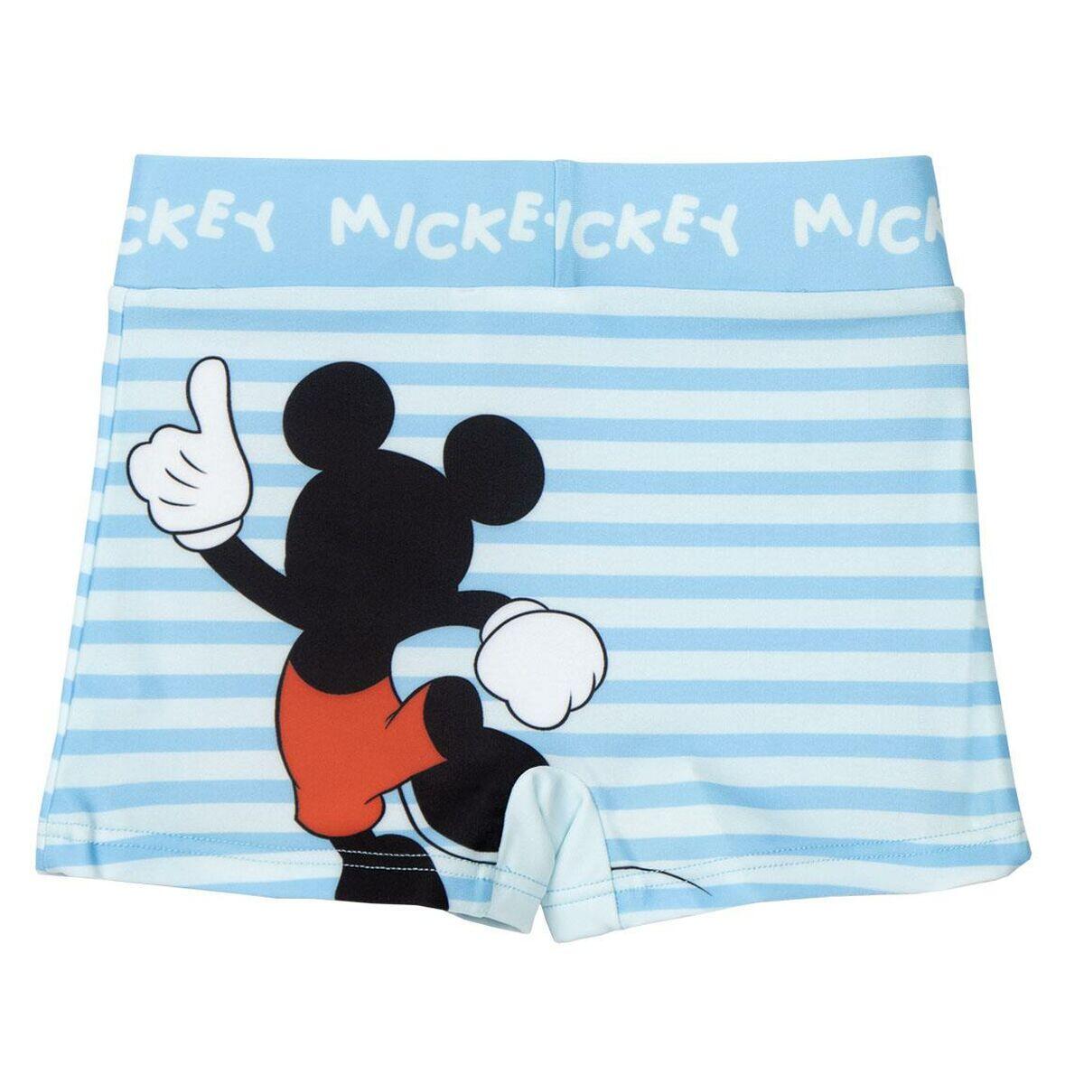Bañador Boxer Para Niños Mickey Mouse Azul 2/3