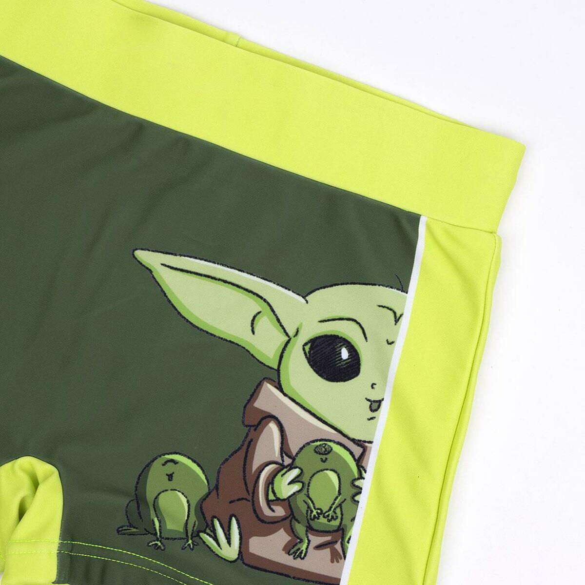 Bañador Boxer Para Niños The Mandalorian Verde 3/3