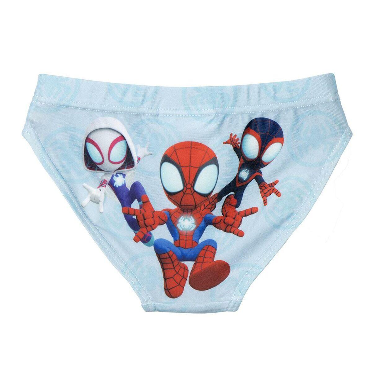 Spidey And His Amazing Friends - Maillot De Bain Enfant Spidey Bleu Clair - Haut De Maillot De Bain - Bleu -  3 À 4 Ans - Decathlon