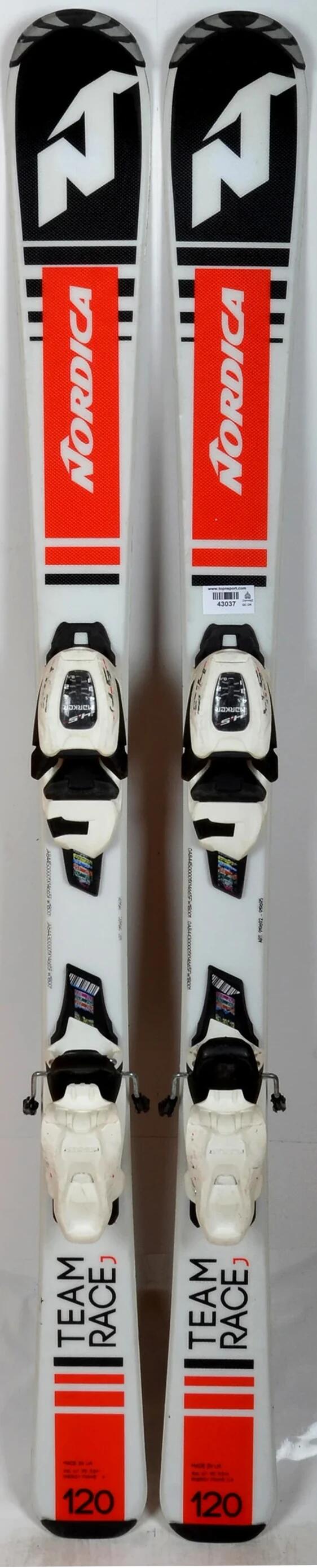 NORDICA RECONDITIONNE - Skis junior Nordica TEAM J RACE white / red - BON