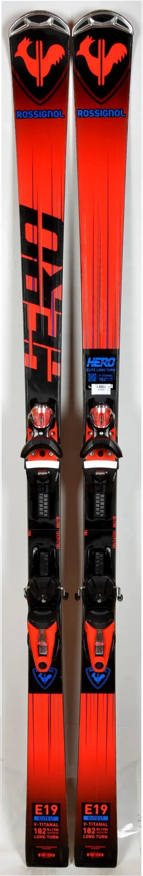 RECONDITIONNE - Skis Rossignol HERO ELITE LT Ti black / red - BON 1/1