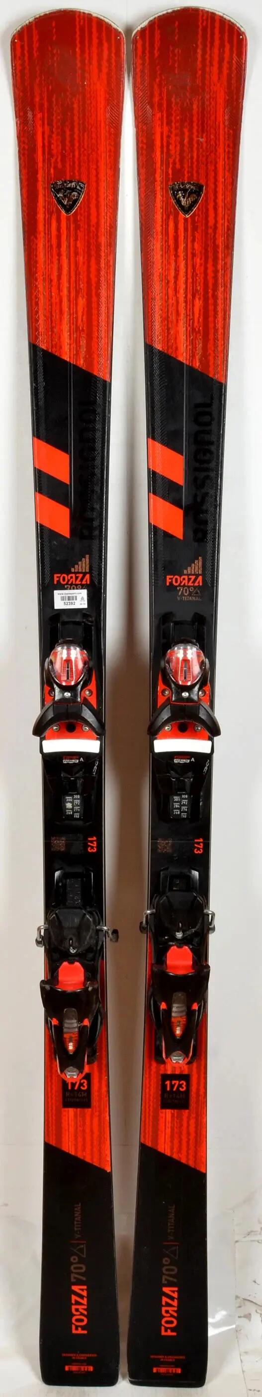 RECONDITIONNE - Skis Rossignol FORZA 70° V-Ti - BON 1/1