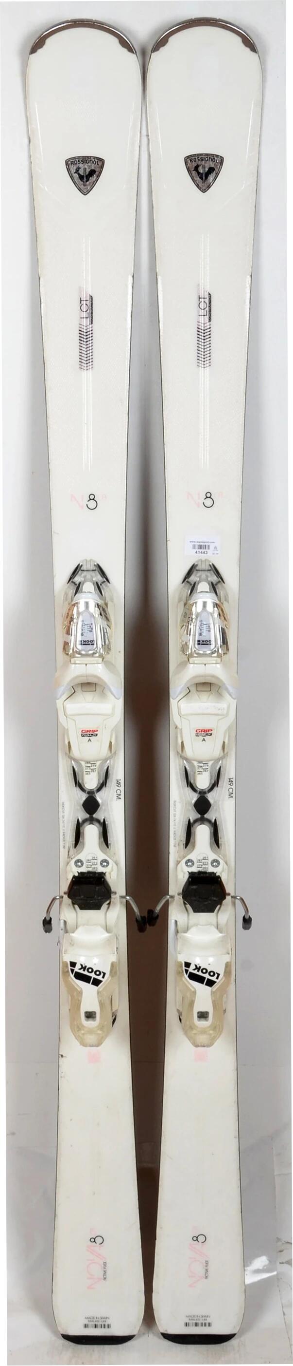 RECONDITIONNE - Skis Rossignol NOVA 8 CA white - BON 3/5