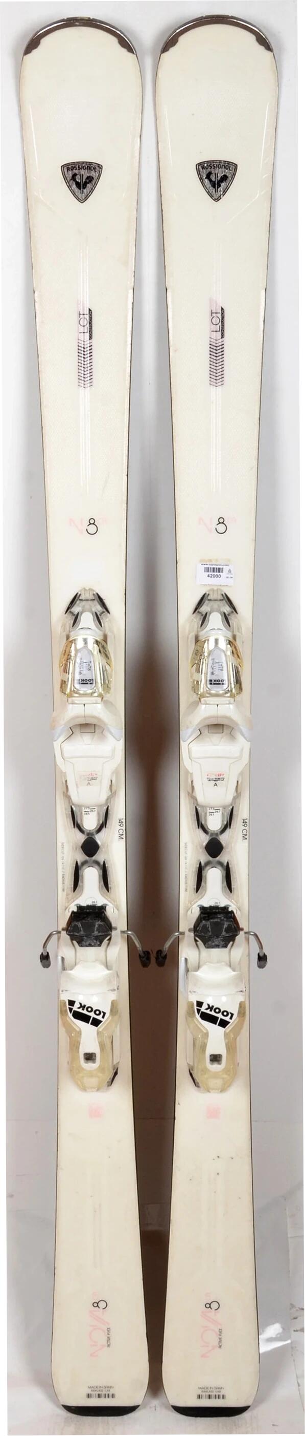 RECONDITIONNE - Skis Rossignol NOVA 8 CA white - BON 2/5