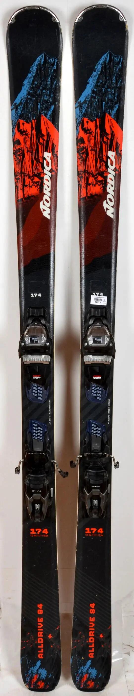 RECONDITIONNE - Skis Nordica ALLDRIVE 84 - BON 1/1