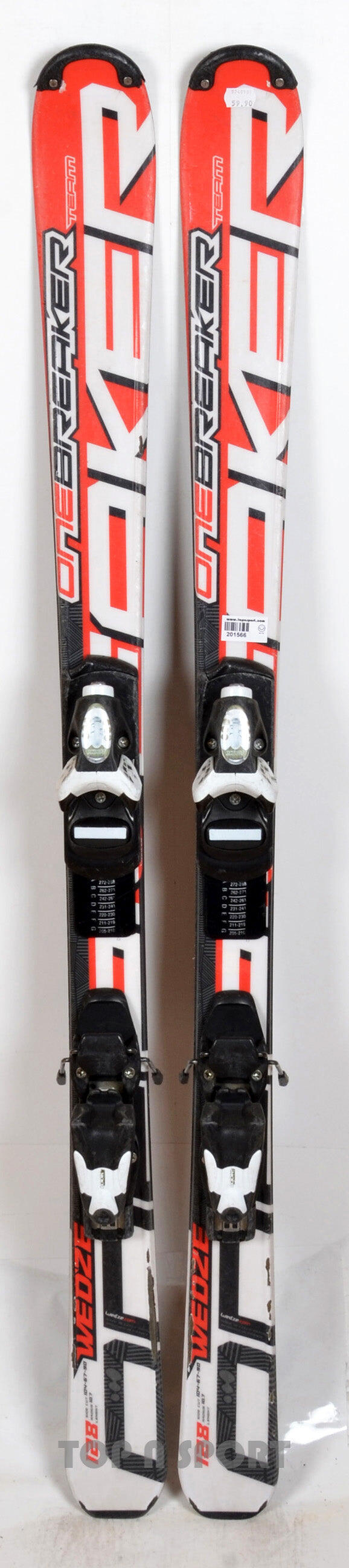 REONDITIONNE - Skis junior Wedze ONEBREAKER TEAM - CORRECT 4/4