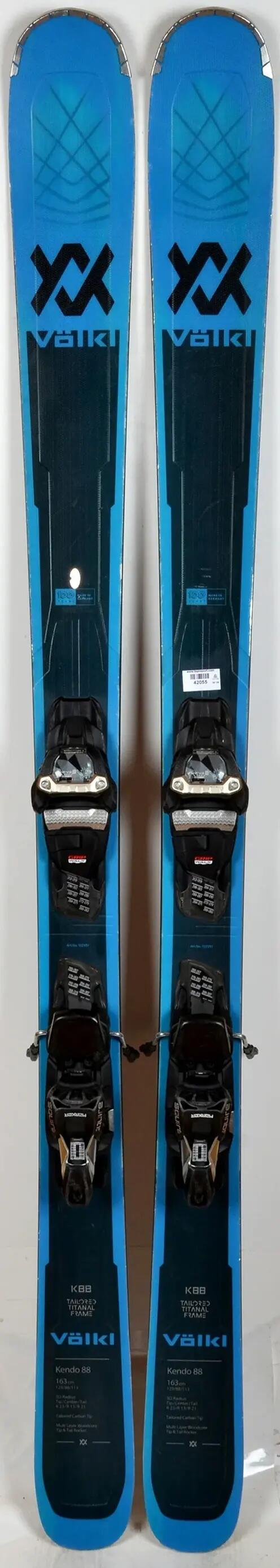 REONDITIONNE - Skis Völkl KENDO 88 blue - CORRECT 2/3