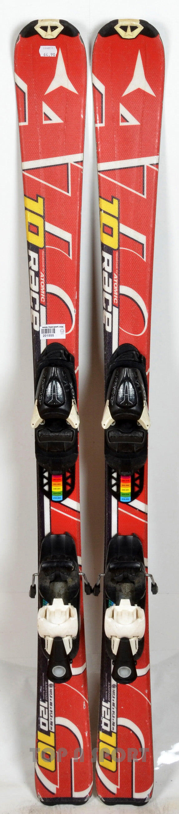 REONDITIONNE - Skis junior Atomic RACE 10 - CORRECT 3/5