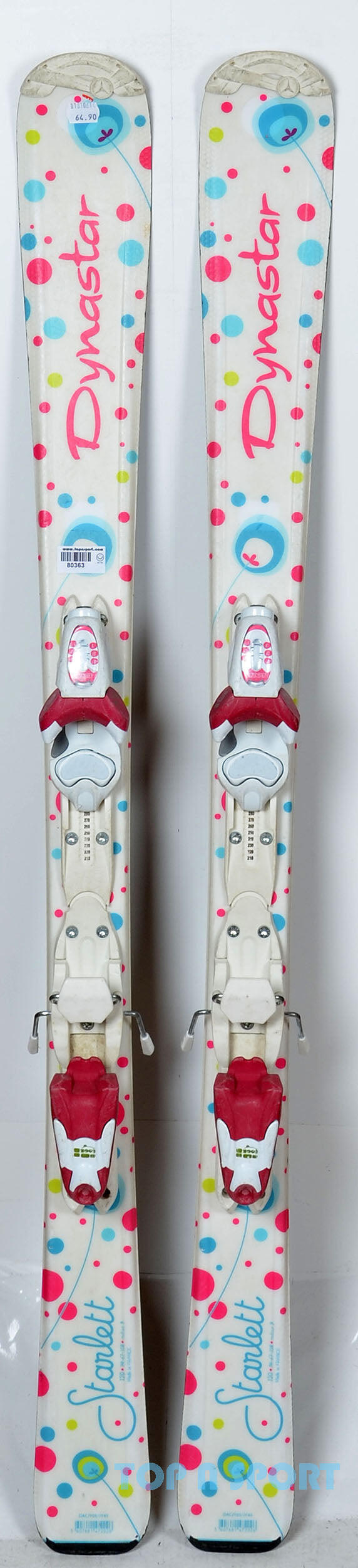 RECONDITIONNE - Skis junior Dynastar STARLETT - Skis d'occasion Junior - BON 2/5