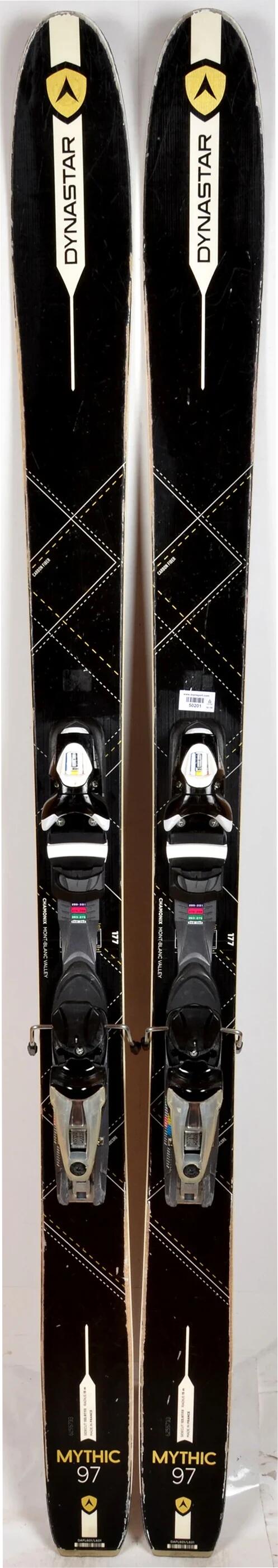 Ski Dynastar Mythic Rider 163 Cm Avec Fixations – Occasion état Correct