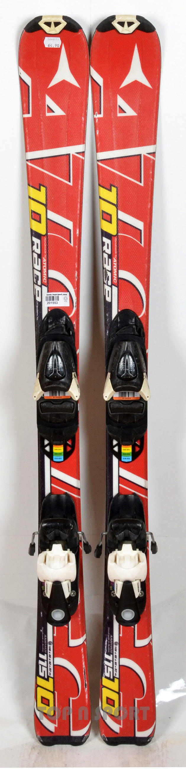 REONDITIONNE - Skis junior Atomic RACE 10 - CORRECT 2/5
