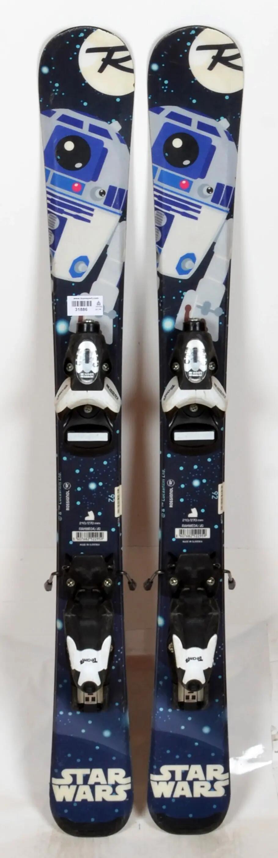 RECONDITIONNE - Skis junior Rossignol STAR WARS Baby - BON 2/2
