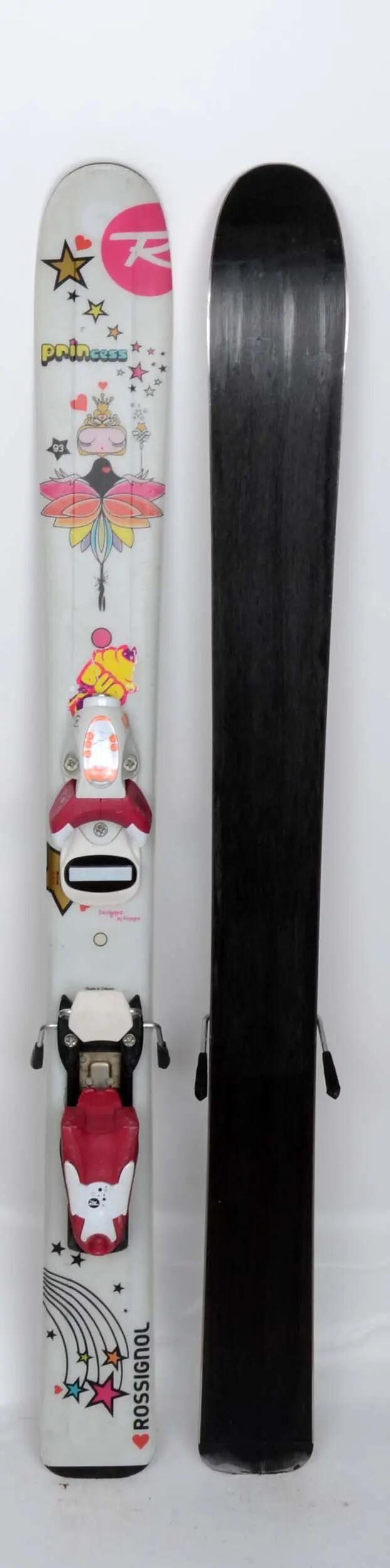 RECONDITIONNE - Skis junior Rossignol PRINCESS - Skis d'occasion Junio - BON 3/3
