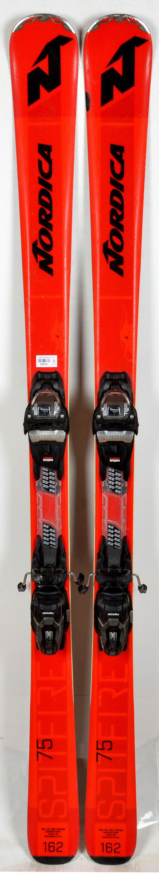 RECONDITIONNE - Skis Nordica SPITFIRE 75  - BON 2/3