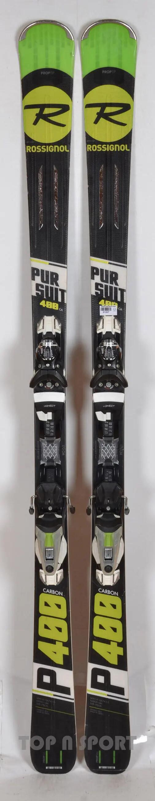 REONDITIONNE - Skis Rossignol PURSUIT 400 CA black - CORRECT 4/5