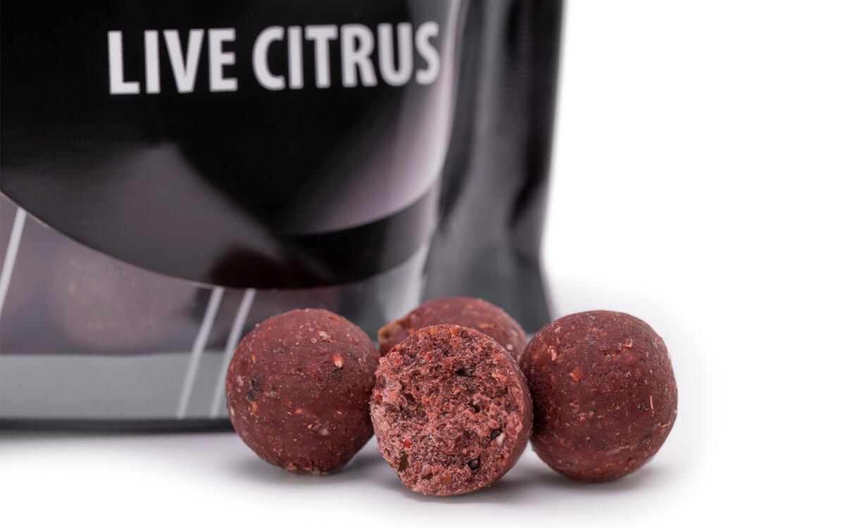 Boilies SuperFeed Pure Cítricos Vivos 18mm 1kg Set de 3 3/7