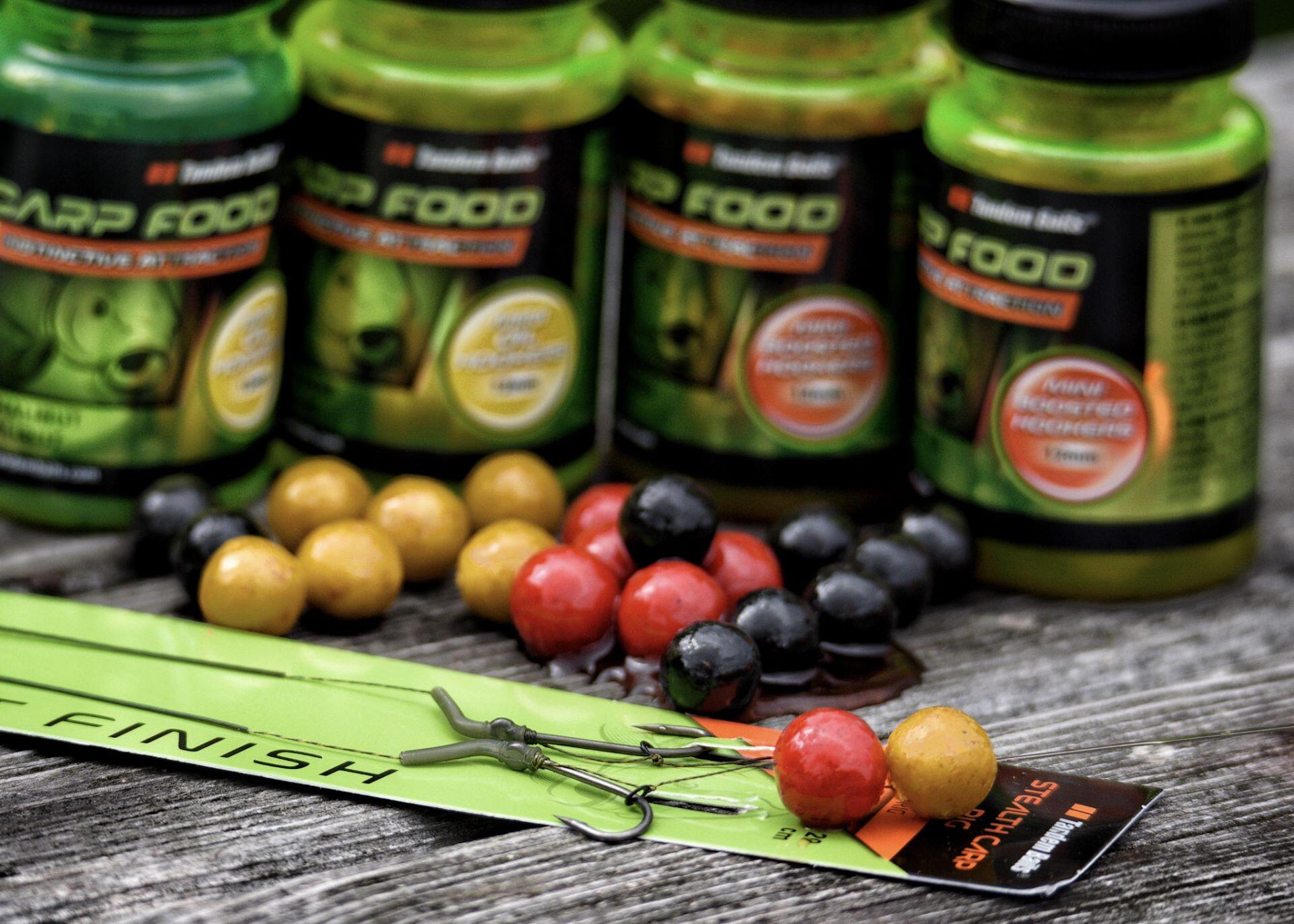 Mini kulki haczykowe Carp Food Boosted Hookers 12mm/50g Orzech Tygrysi