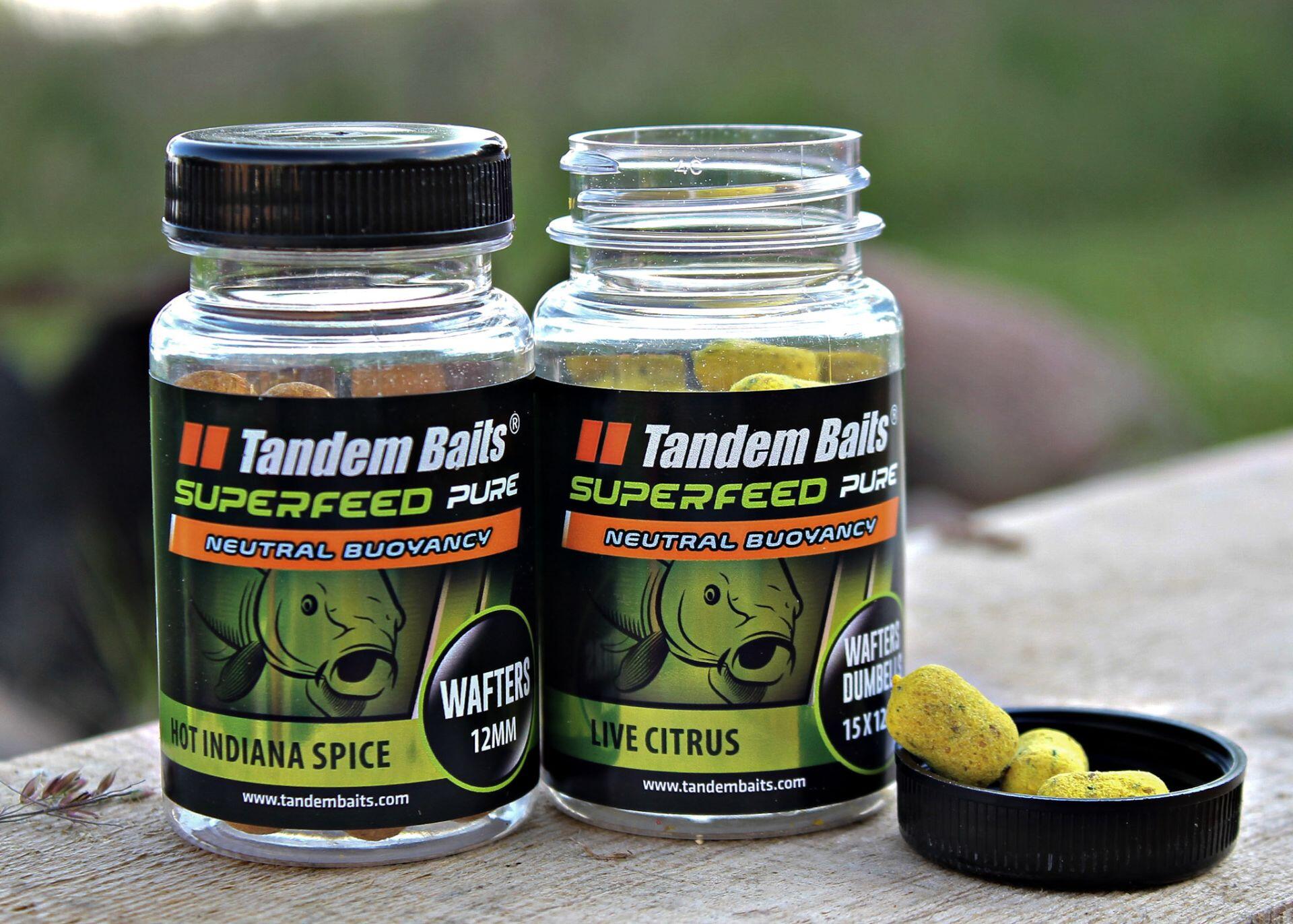 Dumbell Wafters SuperFeed Pure Live Citrus 15/12mm 30g 3/5