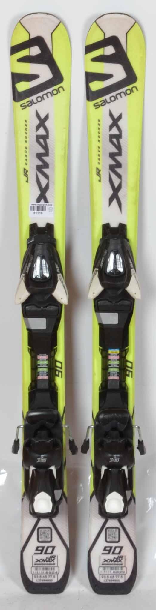 RECONDITIONNE - Skis junior Salomon X-MAX JR - BON 2/5