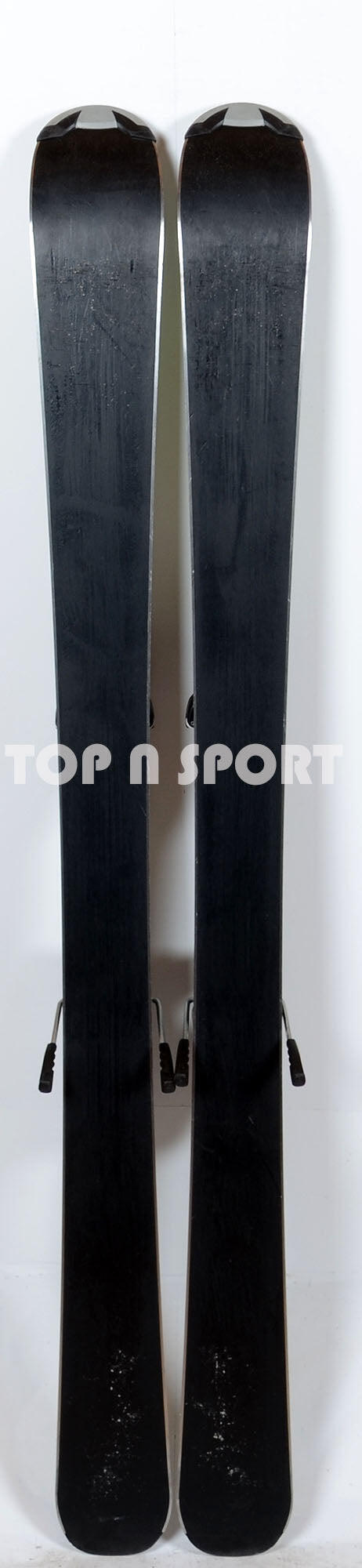 RECONDITIONNE - Skis junior Elan EXAR PRO Black/Green - BON 5/5