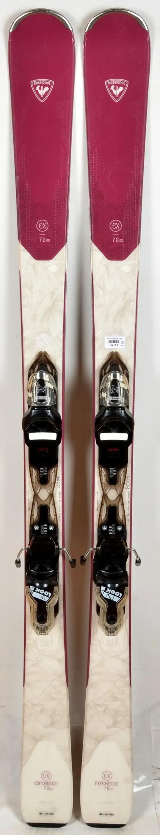 RECONDITIONNE - Skis Rossignol EXPERIENCE W 76 LTD - BON 2/2